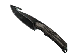 ★ StatTrak™ Gut Knife | Black Laminate (Well-Worn)