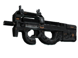 StatTrak™ P90 | Elite Build (Battle-Scarred)