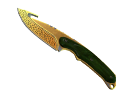 ★ StatTrak™ Gut Knife | Lore (Well-Worn)