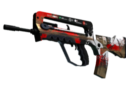 StatTrak™ FAMAS | Roll Cage (Well-Worn)