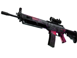 StatTrak™ SG 553 | Pulse (Battle-Scarred)