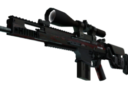 StatTrak™ SCAR-20 | Crimson Web (Battle-Scarred)