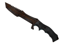 ★ StatTrak™ Huntsman Knife | Rust Coat (Battle-Scarred)