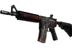 StatTrak™ M4A4 | Hellfire (Battle-Scarred)