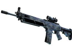 StatTrak™ SG 553 | Wave Spray (Well-Worn)