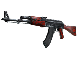 AK-47 | Red Laminate (Minimal Wear)