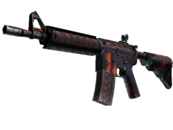 M4A4 | Radiation Hazard (Well-Worn)