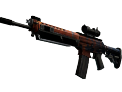 StatTrak™ SG 553 | Danger Close (Field-Tested)