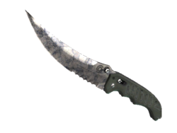 ★ StatTrak™ Flip Knife | Stained (Well-Worn)