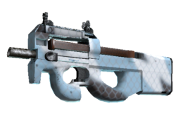 Souvenir P90 | Glacier Mesh (Minimal Wear)