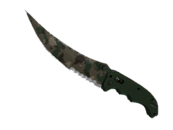 ★ Flip Knife | Forest DDPAT (Well-Worn)