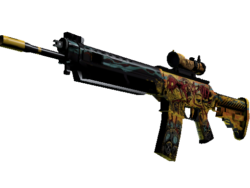 StatTrak™ SG 553 | Colony IV (Minimal Wear)