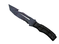 ★ Survival Knife | Blue Steel (Battle-Scarred)