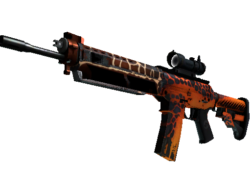 StatTrak™ SG 553 | Tiger Moth (Field-Tested)