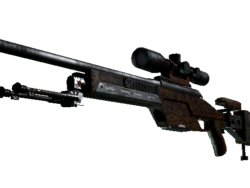 SSG 08 | Orange Filigree (Well-Worn)