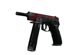 StatTrak™ CZ75-Auto | Crimson Web (Battle-Scarred)