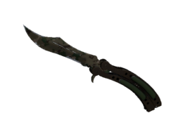 ★ Butterfly Knife | Forest DDPAT (Well-Worn)