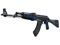 AK-47 | Blue Laminate (Well-Worn)