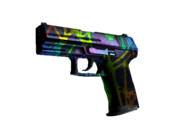 StatTrak™ P2000 | Acid Etched (Well-Worn)