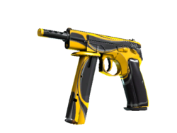 StatTrak™ CZ75-Auto | Yellow Jacket (Minimal Wear)