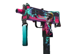 StatTrak™ MAC-10 | Neon Rider (Field-Tested)