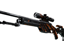 StatTrak™ SSG 08 | Slashed (Well-Worn)