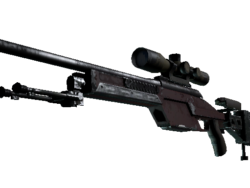 SSG 08 | Red Stone (Well-Worn)