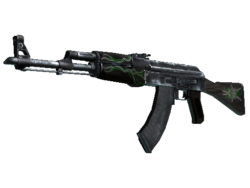 AK-47 | Emerald Pinstripe (Battle-Scarred)