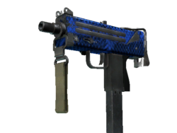 StatTrak™ MAC-10 | Lapis Gator (Well-Worn)