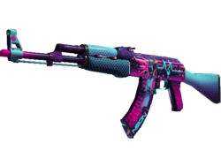 StatTrak™ AK-47 | Neon Rider (Minimal Wear)