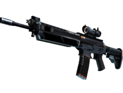 StatTrak™ SG 553 | Phantom (Well-Worn)