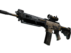 StatTrak™ SG 553 | Triarch (Battle-Scarred)