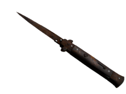 ★ Stiletto Knife | Rust Coat (Battle-Scarred)