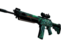 StatTrak™ SG 553 | Dragon Tech (Minimal Wear)