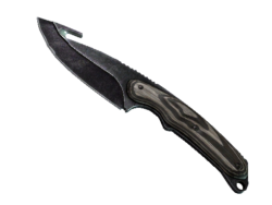 ★ Gut Knife | Black Laminate (Minimal Wear)