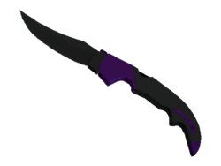 ★ StatTrak™ Falchion Knife | Ultraviolet (Minimal Wear)