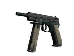 CZ75-Auto | Green Plaid (Battle-Scarred)