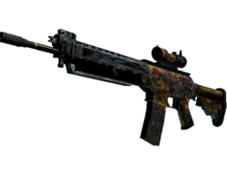 StatTrak™ SG 553 | Colony IV (Battle-Scarred)