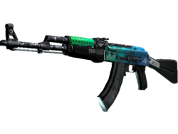 StatTrak™ AK-47 | Ice Coaled (Battle-Scarred)