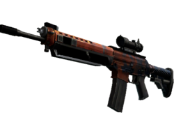 StatTrak™ SG 553 | Danger Close (Minimal Wear)