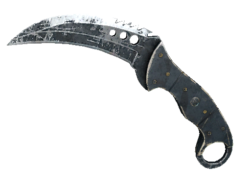 ★ Talon Knife | Night Stripe (Battle-Scarred)