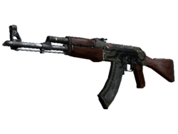 StatTrak™ AK-47 | Jaguar (Battle-Scarred)