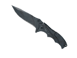 ★ StatTrak™ Nomad Knife | Night Stripe (Well-Worn)