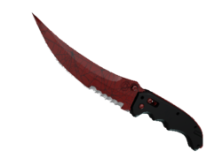 ★ Flip Knife | Crimson Web (Minimal Wear)