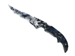 ★ StatTrak™ Falchion Knife | Bright Water (Battle-Scarred)