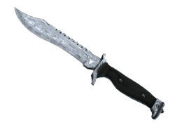 ★ Bowie Knife | Damascus Steel (Well-Worn)