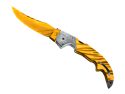 ★ StatTrak™ Falchion Knife | Tiger Tooth (Factory New)