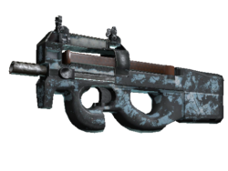 Souvenir P90 | Glacier Mesh (Battle-Scarred)