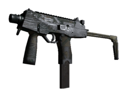 MP9 | Green Plaid (Battle-Scarred)