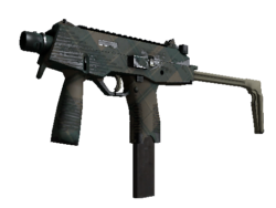 MP9 | Green Plaid (Well-Worn)